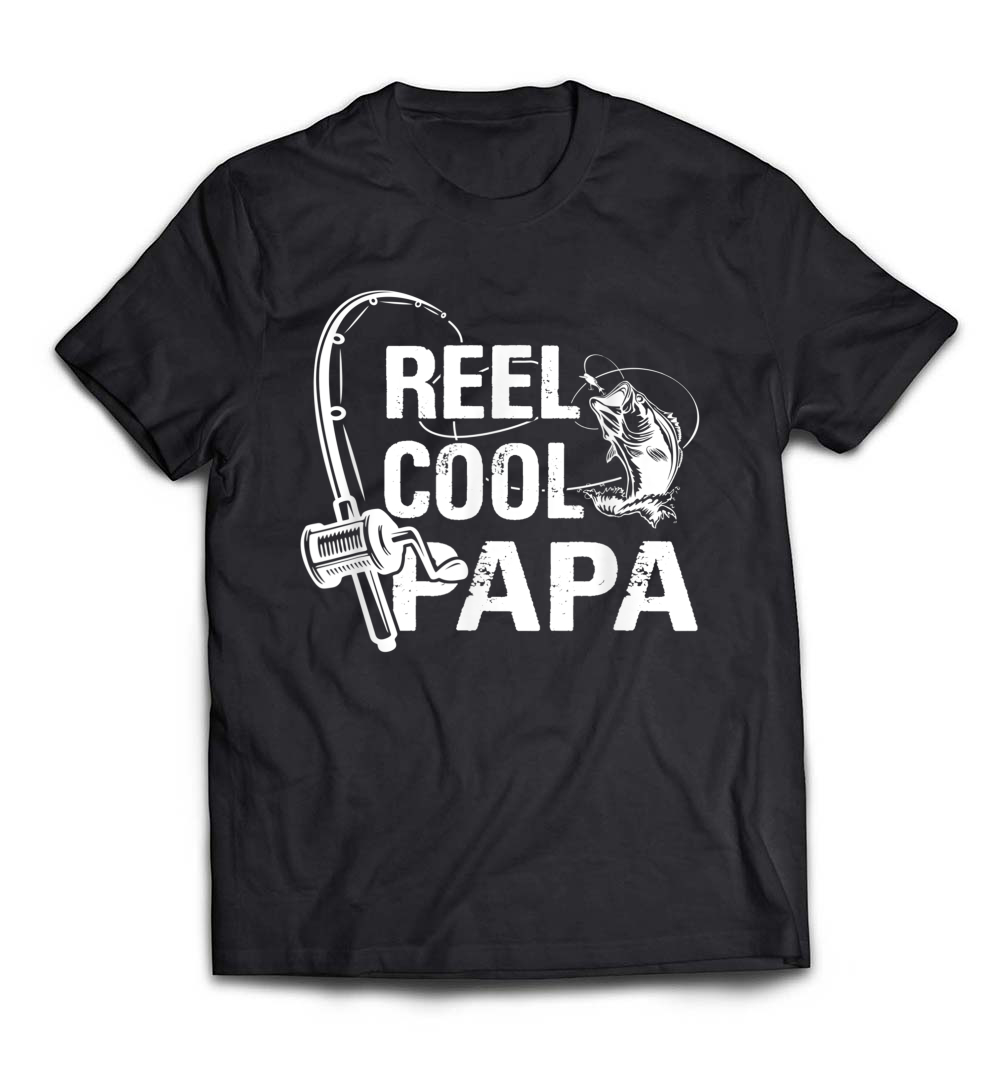 Reel Cool Papa T-Shirt: The Perfect Father’s Day Gift for Fishing Dads